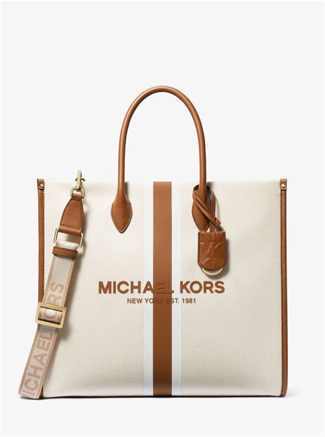 michael kors canvas purse|michael kors mirella tote bag.